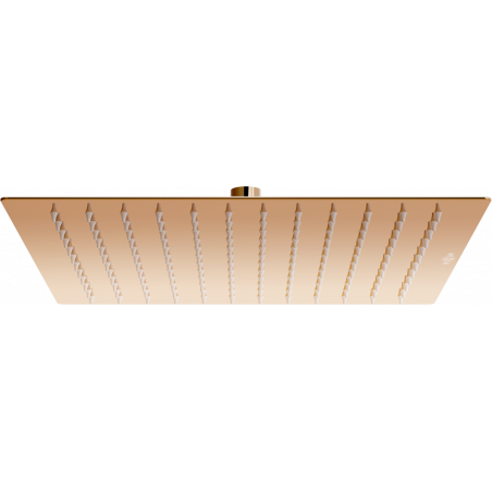 Mexen Slim douche de tête 30 x 30 cm, or rose - 79130-60