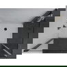 Mexen Pretoria Duo cabine de douche battante 80 x 70 cm, transparent, noir + receveur Plat - 852-080-070-70-02-4010B