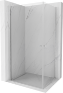 Mexen Pretoria Duo cabine de douche pivotante 100 x 90 cm, transparent, chrome - 852-100-090-02-00
