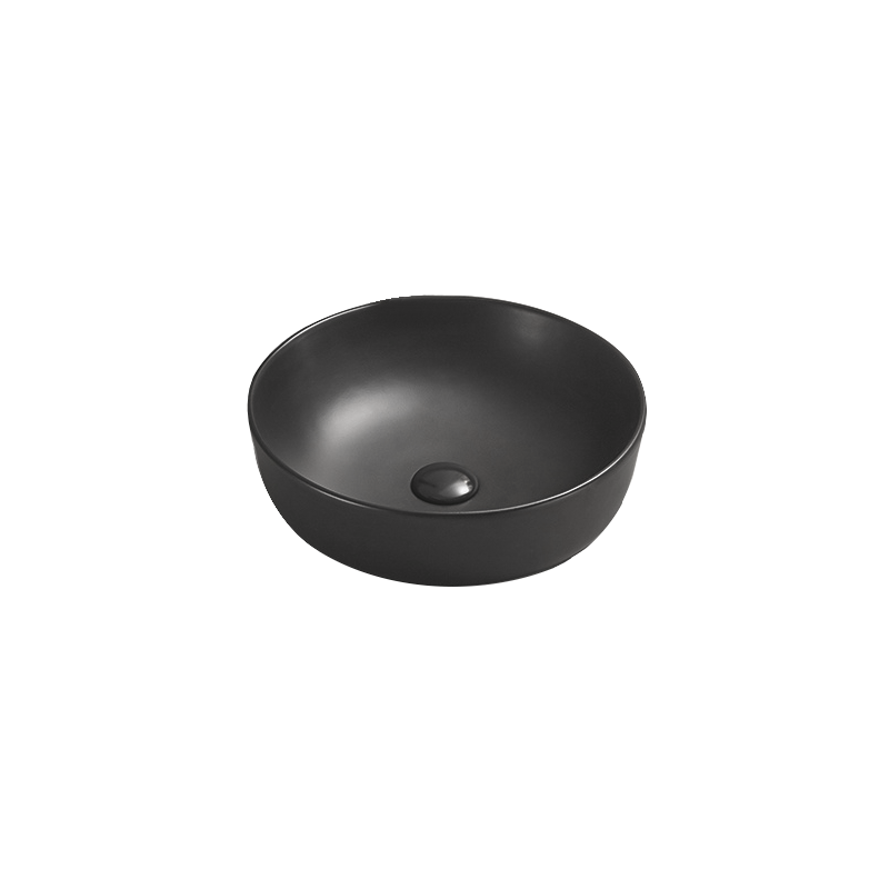 Mexen Lana lavabo à poser 41 x 41 cm, noir mat - 22234185