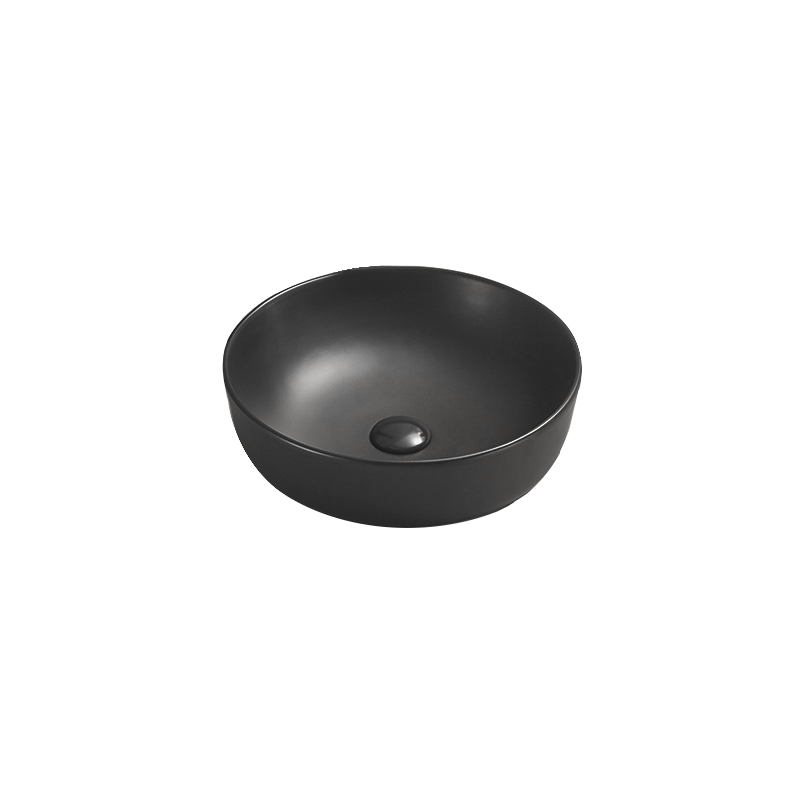 Mexen Lana lavabo de comptoir 41 x 41 cm, Noir mat - 22234185