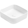 Mexen Vena lavabo de comptoir 37 x 37 cm, Blanc - 22193700