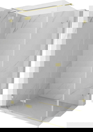 Mexen Lunar T cabine de douche pivotante gauche 90 x 100 cm, transparente, or brossé - 834T-090-100-55-00-L