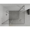 Mexen Roma Duo cabine de douche pivotante 80 x 70 cm, transparent, chrome - 854-080-070-02-00
