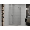 Mexen Roma Duo cabine de douche pivotante 100 x 70 cm, transparente, chromée - 854-100-070-02-00