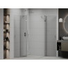 Mexen Roma Duo cabine de douche pivotante 110 x 110 cm, transparent, chrome - 854-110-110-02-00