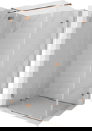 Mexen Lunar T cabine de douche pivotante gauche 100 x 80 cm, transparent, or rose - 834T-100-080-60-00-L