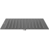 Mexen Slim pomme de douche 30 x 30 cm, gris canon brossé - 79130-66