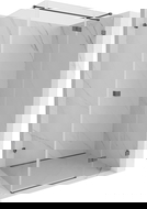 Mexen Lunar T cabine de douche pivotante droite 70 x 100 cm, transparent, gris fusil brossé - 834T-070-100-66-00-P