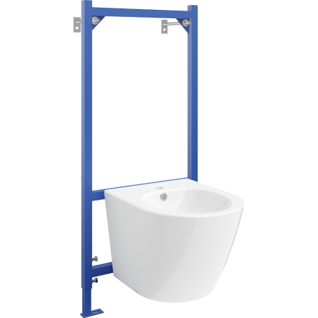 Ensemble encastré bidet Mexen châssis Fenix B avec bidet Lena, blanc - 69935224800