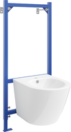 Ensemble encastré bidet Mexen châssis Fenix B avec bidet Lena, blanc - 69935224800