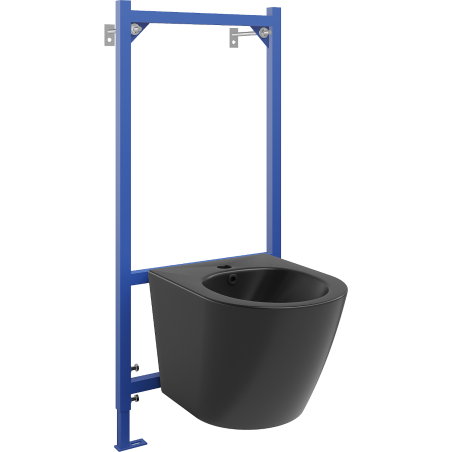 Mexen Lena ensemble encastré pour bidet Fenix B avec bidet, noir mat - 69935224885