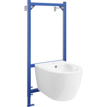 Ensemble encastré bidet Mexen châssis Fenix B avec bidet Carmen, blanc - 69935884900