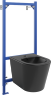 Mexen Rico ensemble encastré bidet structure Fenix B avec bidet, noir mat - 69935724885