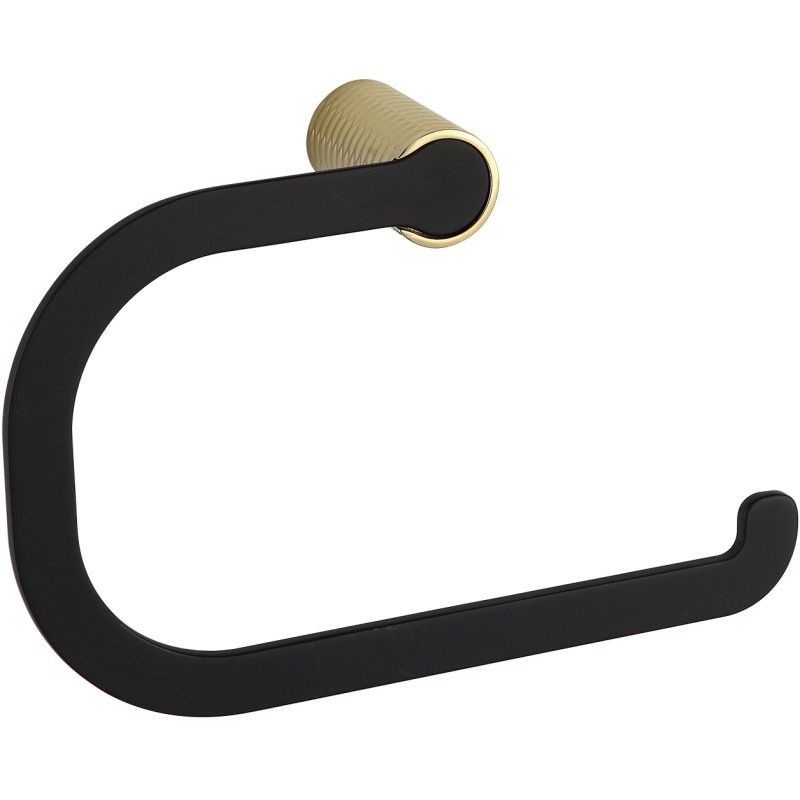 Mexen Base porte-serviettes, Noir/Or - 70882321-57