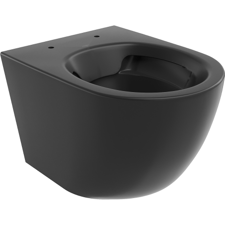 Mexen Lena cuvette WC Rimless, noir mat - 3322XX85
