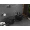 Mexen Lena bol de toilette Rimless, Noir mat - 3322XX85