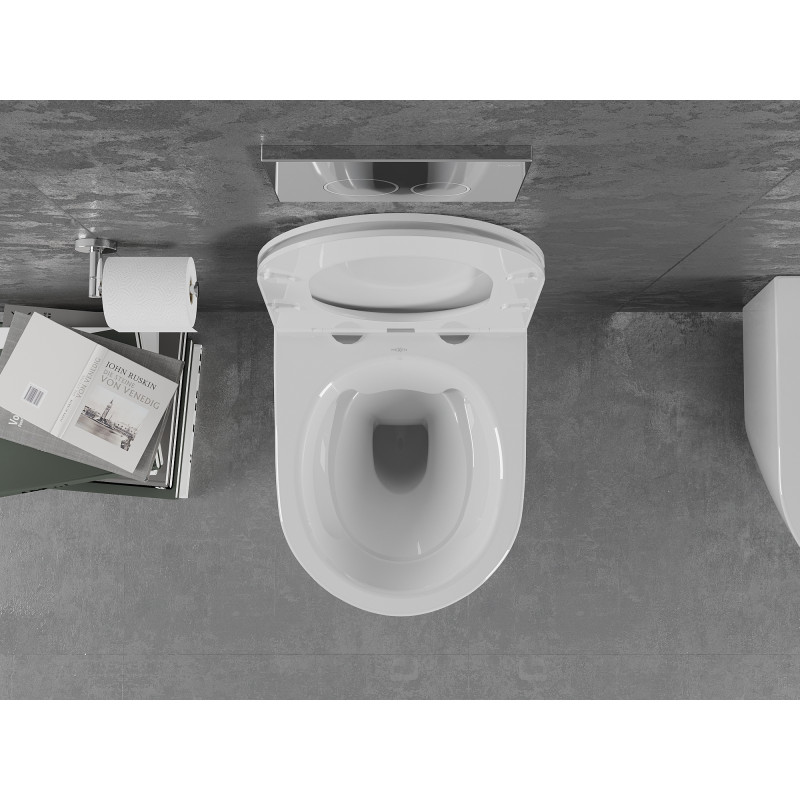 Mexen Lena cuvette WC Rimless, blanc brillant - 3322XX00