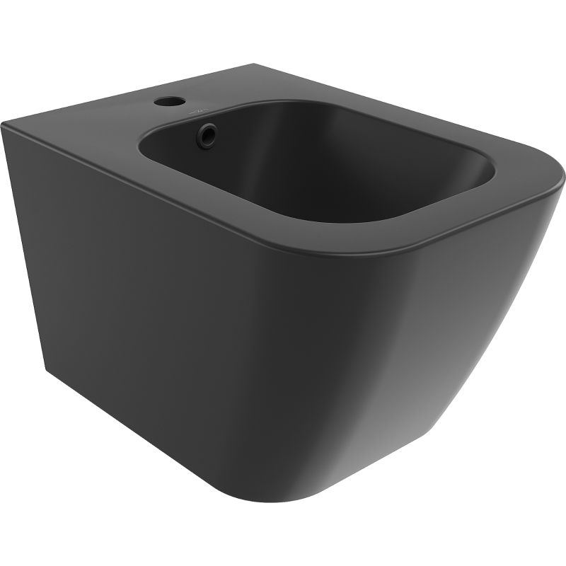 Mexen Madox bidet mural, Noir mat - 35155170