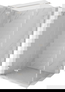 Mexen Lunar T cabine de douche pivotante gauche 75 x 100 cm, transparent, nickel brossé - 834T-075-100-97-00-L