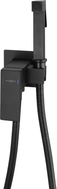 Mexen Cube mitigeur de bidet encastré avec kit de fixation ponctuel, noir - 7599150-70
