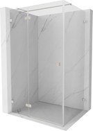 Mexen Lunar T cabine de douche pivotante gauche 90 x 120 cm, transparent, nickel brossé - 834T-090-120-97-00-L