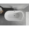 Mexen Laura baignoire autonome 150 x 75 cm, Blanc - 53401507500