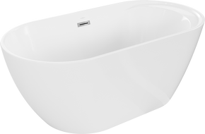 Mexen Laura baignoire autonome 150 x 75 cm, Blanc - 53401507500