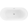 Mexen Laura baignoire autonome 170 x 80 cm, Blanc - 53401708000