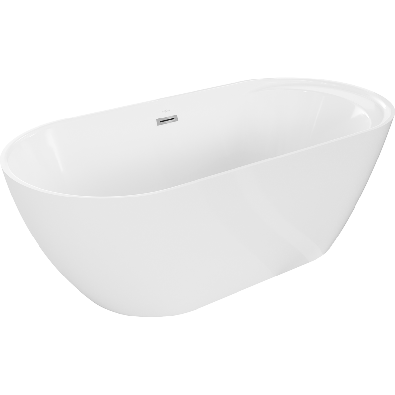Mexen Laura baignoire autoportante 170 x 80 cm, blanche - 53401708000