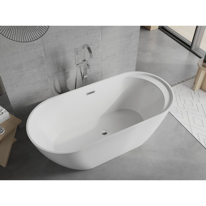 Mexen Laura baignoire autoportante 170 x 80 cm, blanche - 53401708000