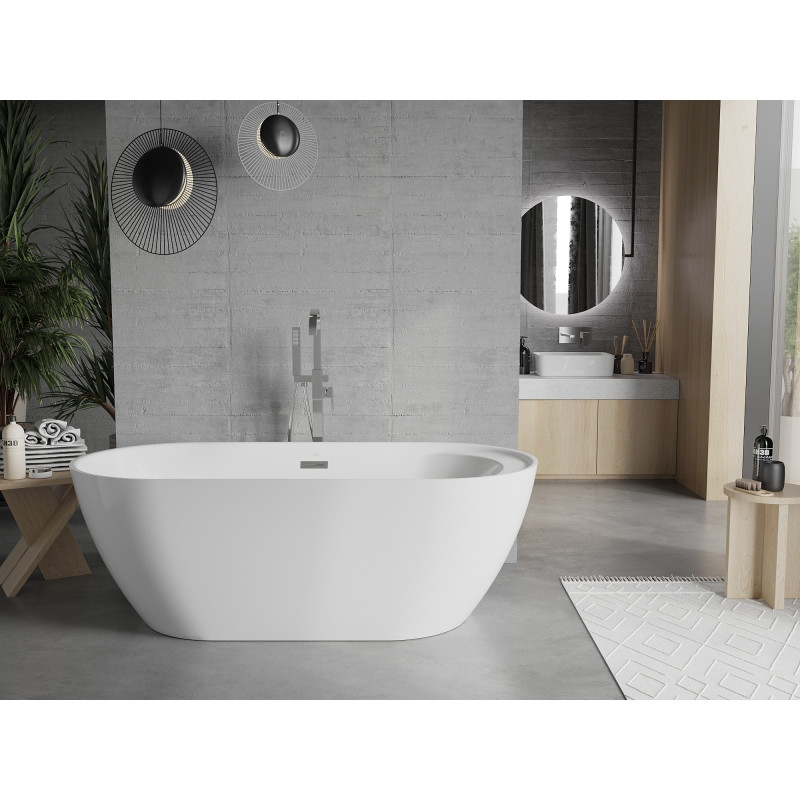 Mexen Laura baignoire autoportante 170 x 80 cm, blanche - 53401708000