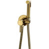 Mexen Elba robinet de bidet encastré avec ensemble ponctuel, doré - 7599250-50