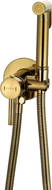 Mexen Elba robinet de bidet encastré avec ensemble ponctuel, doré - 7599250-50