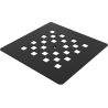 Mexen Stone+ cache pour receveur de douche, noire - 44910070