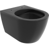 Mexen Carmen cuvette WC sans bord, noir mat - 3388XX85