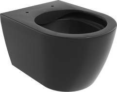 Mexen Carmen cuvette WC sans bride, noir mat - 3388XX85