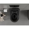 Mexen Carmen cuvette WC sans bord, noir mat - 3388XX85
