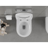 Mexen Carmen cuvette wc sans rebord avec abattant à descente progressive, duroplast, blanc brillant - 30880200
