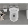 Mexen Carmen bol de WC Rimless avec siège slim à fermeture lente, duroplast, Blanc - 30880300