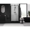 Mexen Exo portes de douche pliantes 110 cm, transparentes, noires - 816-110-000-70-00