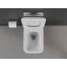 Mexen Cube cuvette WC Rimless avec abattant slim à descente progressive, duroplast, blanc brillant - 30924000