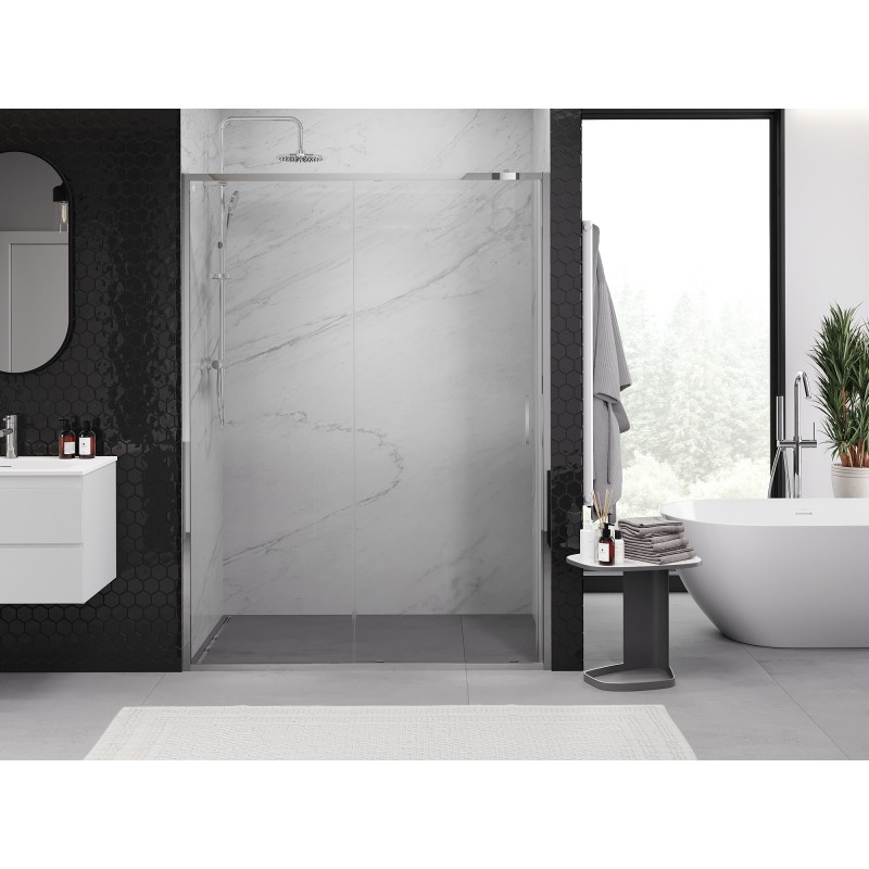 Mexen Exo portes de douche coulissantes 170 cm, transparentes, chromées - 8151-170-000-01-00