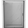 Mexen Exo portes de douche coulissantes 200 cm, transparentes, noires - 8151-200-000-70-00