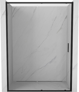 Mexen Exo-S portes de douche coulissantes 200 cm, transparentes, noires - 8151-200-000-70-00