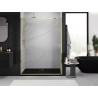 Mexen Exo-S portes de douche coulissantes 190 cm, transparentes, or - 8151-190-000-50-00