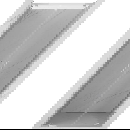 Mexen Exo portes de douche doubles battantes 120 cm, transparentes, chromes - 8182-120-000-01-00