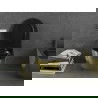 Mexen Lena cuvette WC Rimless avec abattant à descente lente slim, duroplast, noir mat/or motif écailles - 30224078