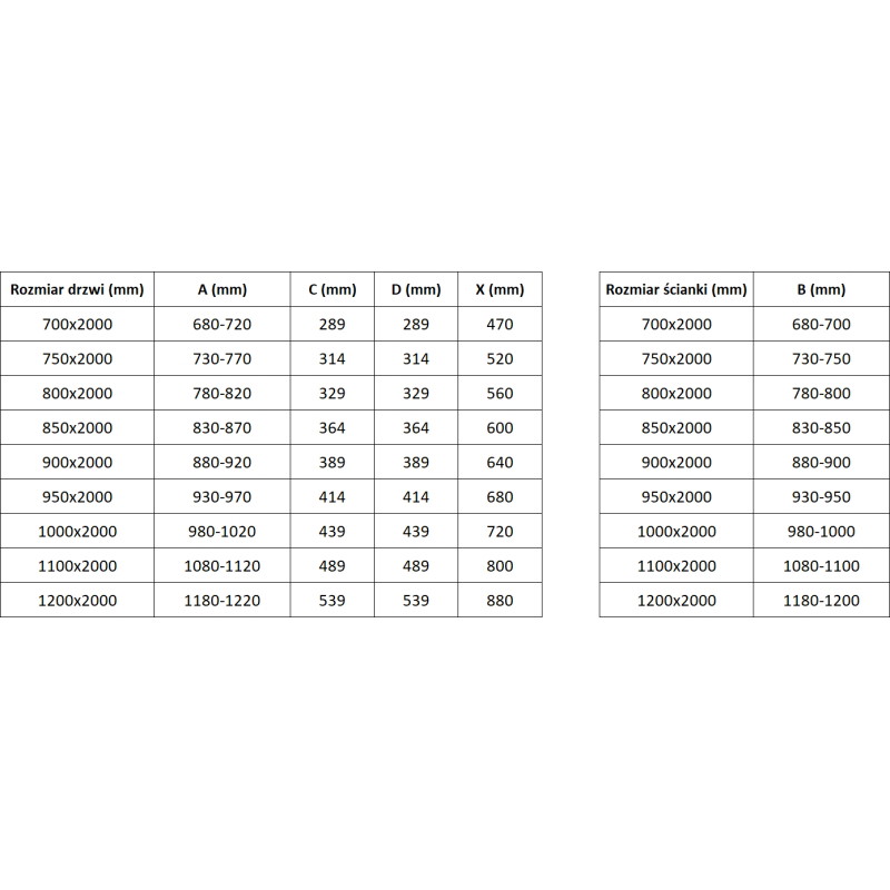 Mexen Exo-F cabine de douche pliante 80 x 100 cm, transparent, noir - 816-080-100-70-00