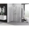 Mexen Exo-F cabine de douche pliante 110 x 85 cm, transparent, chrome - 816-110-085-01-00
